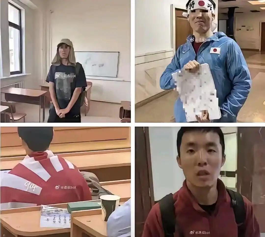 媚日精日意欲何？
卖国卖到莫斯科；
身披旭日膏药旗，
挑衅招摇辱祖国。
如此汉奸