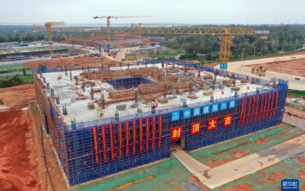 【海南莫斯科动力大学（筹）加紧建设】近日，位于文昌市的海南莫斯科动力大学（筹）校