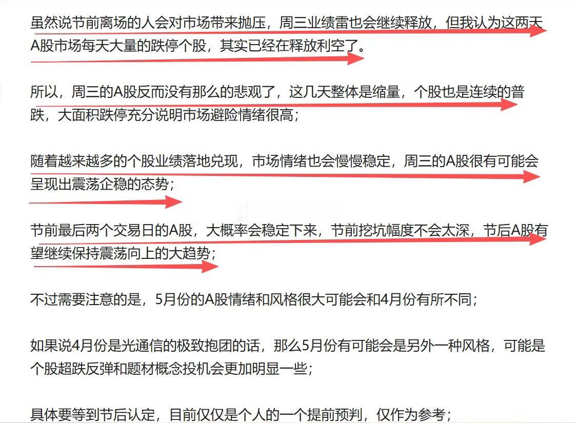今日&明日A股核心：稳！政治局会议定调稳地产、稳生猪、强资本信心，直接点燃市场：