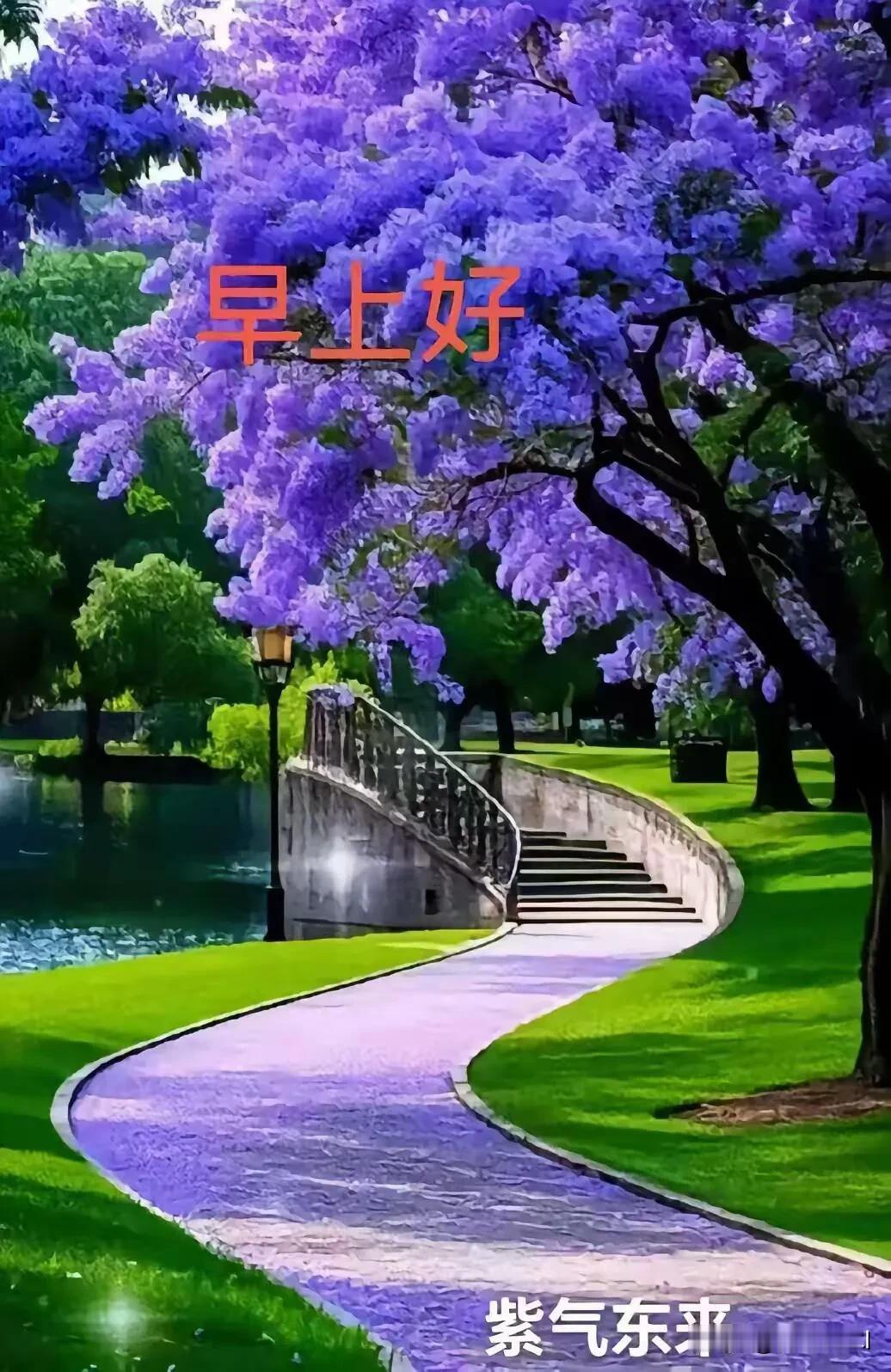 睁开眼就是新开始，愿平安与快乐常伴你左右。