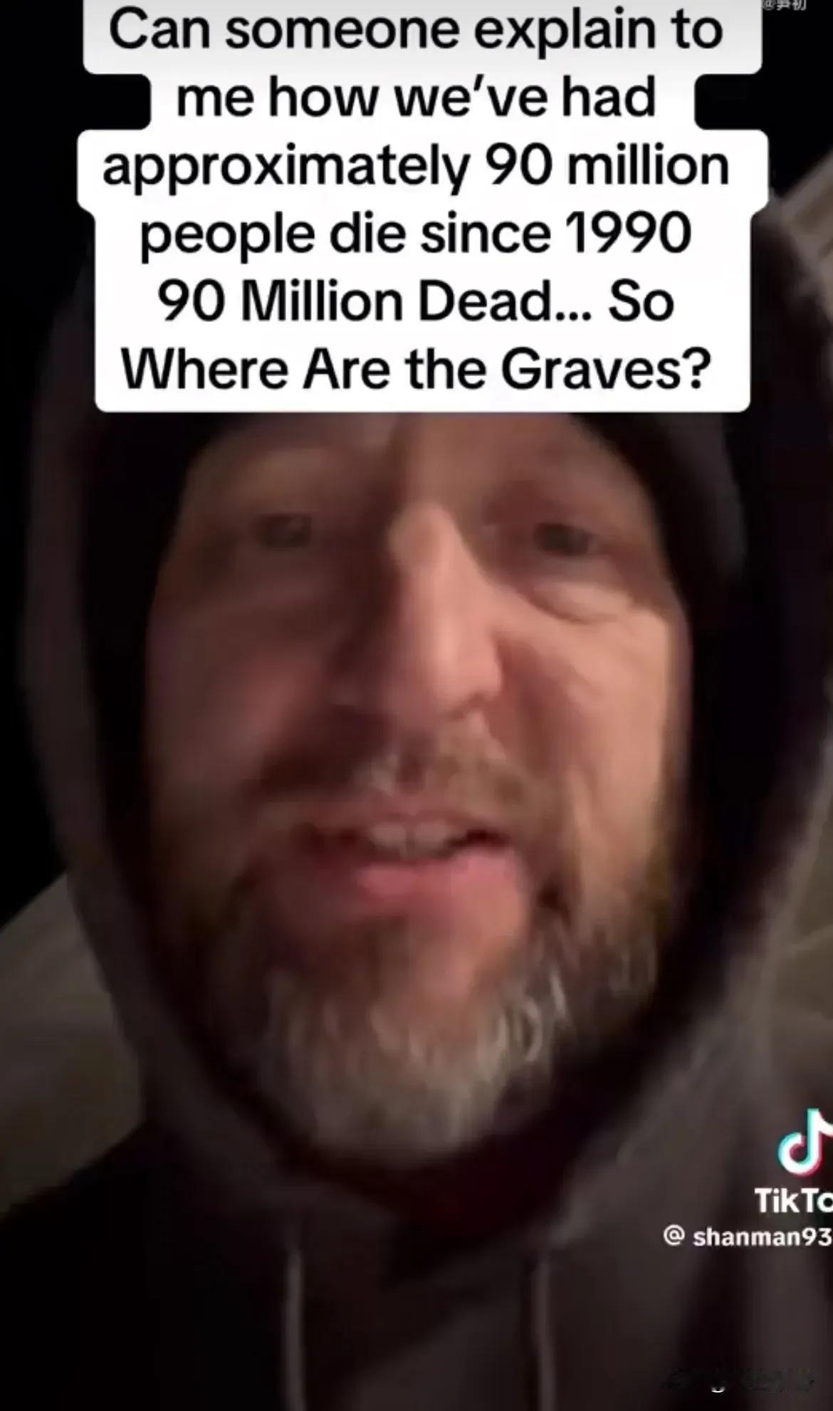 美国网友：1990年至今美国死亡人口超9000万，可全国墓地从没大规模扩建，就连