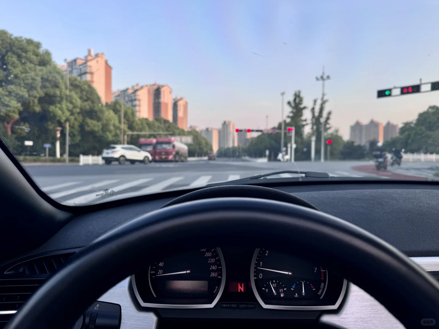 破纪录的1️⃣3️⃣天没开过车，起个大早溜🚗
