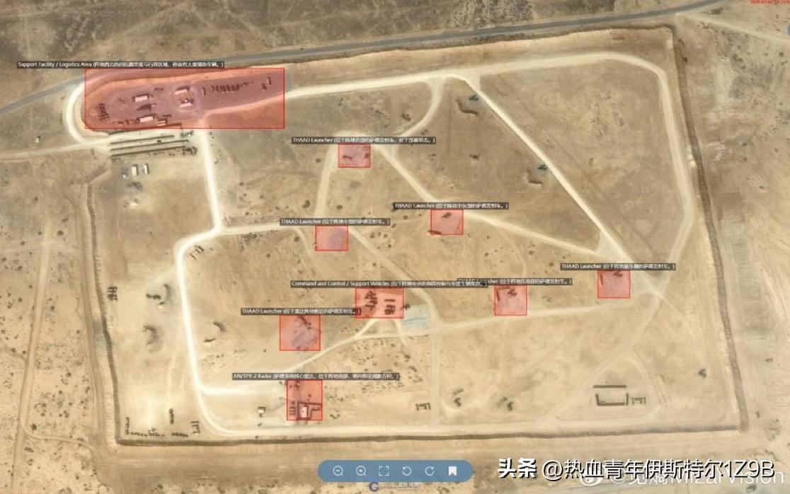 随着与伊朗的紧张局势加剧，美国已在约旦东部的穆瓦法克·萨尔蒂空军基地全面部署了萨