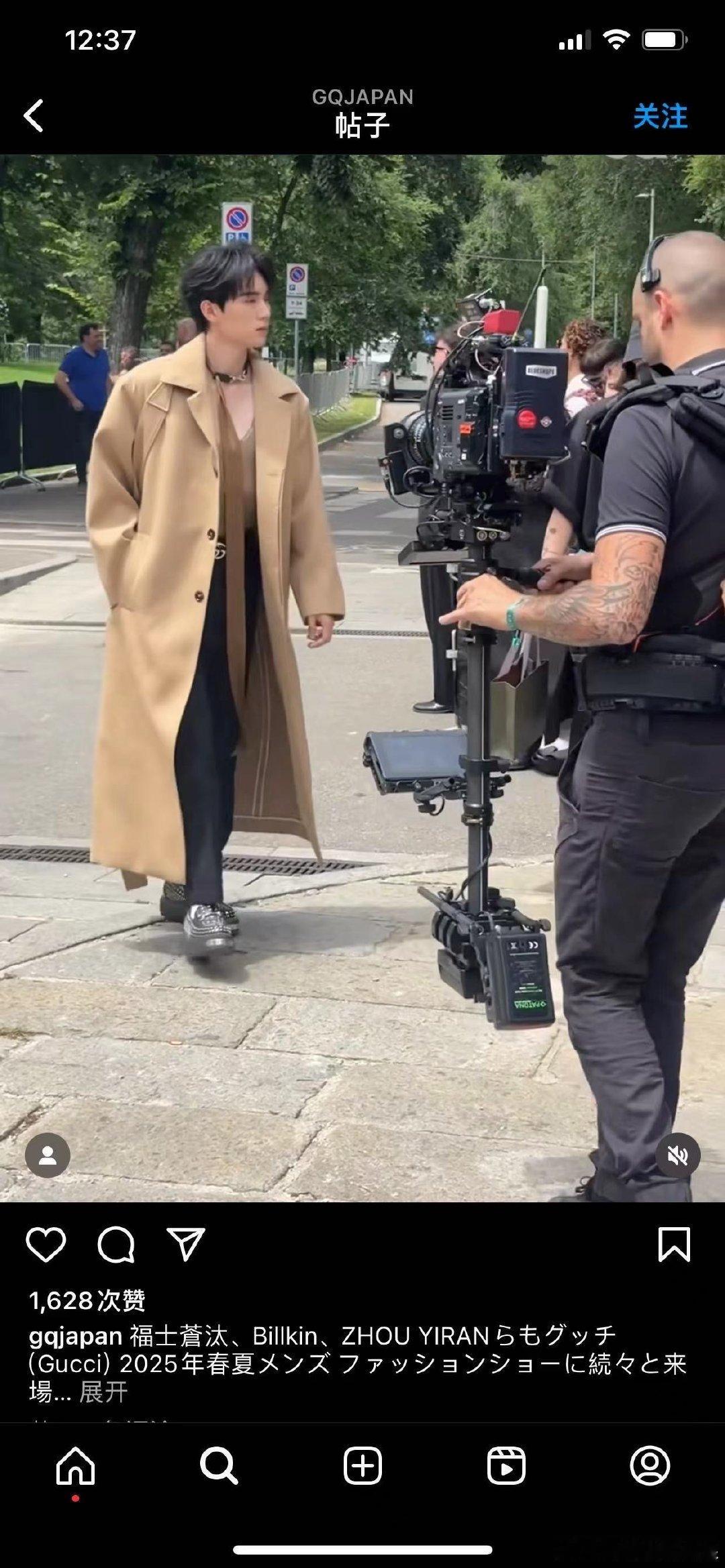 #WWD发了周翊然#发了周翊然硬控了我的心巴，哥哥的颜值谁看了不拍手叫好 ​​​