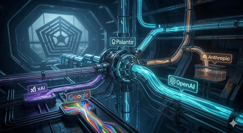 综合来看Palantir可能是五角大楼数字体系里面的基础设施——无人机与各类AI