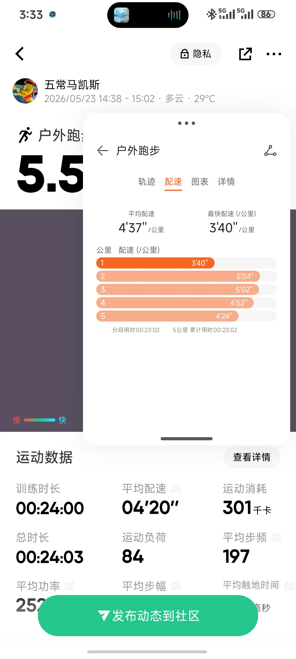凯斯 跑步 配速 快跑 减肥