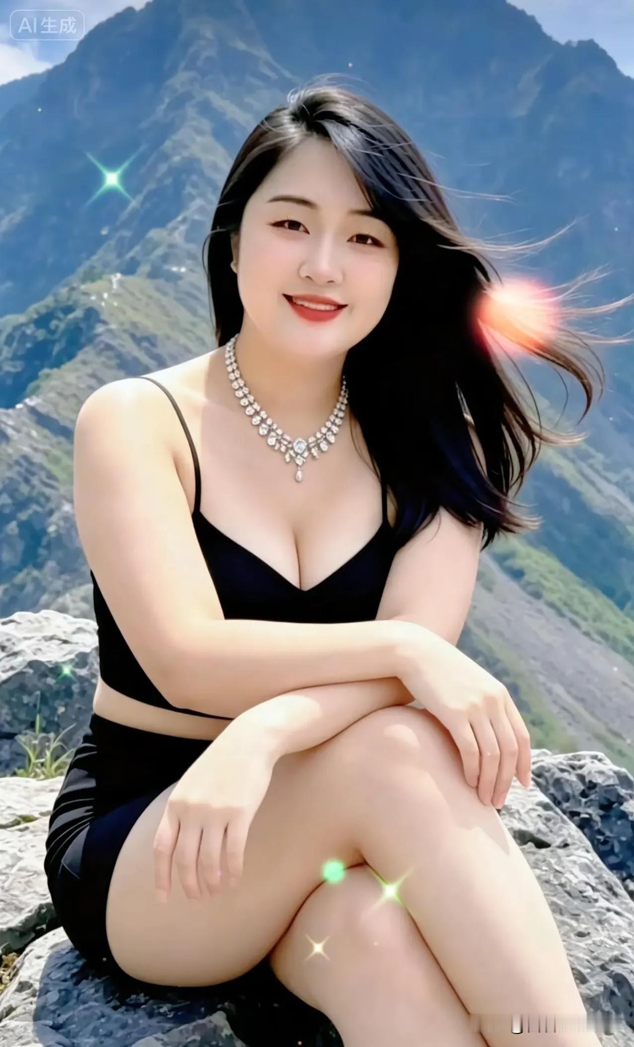 阮郎归·柔情
 
层峦叠翠映晴光，风丝拂鬓旁。
嫣然一笑韵悠长，清柔入远山。
云