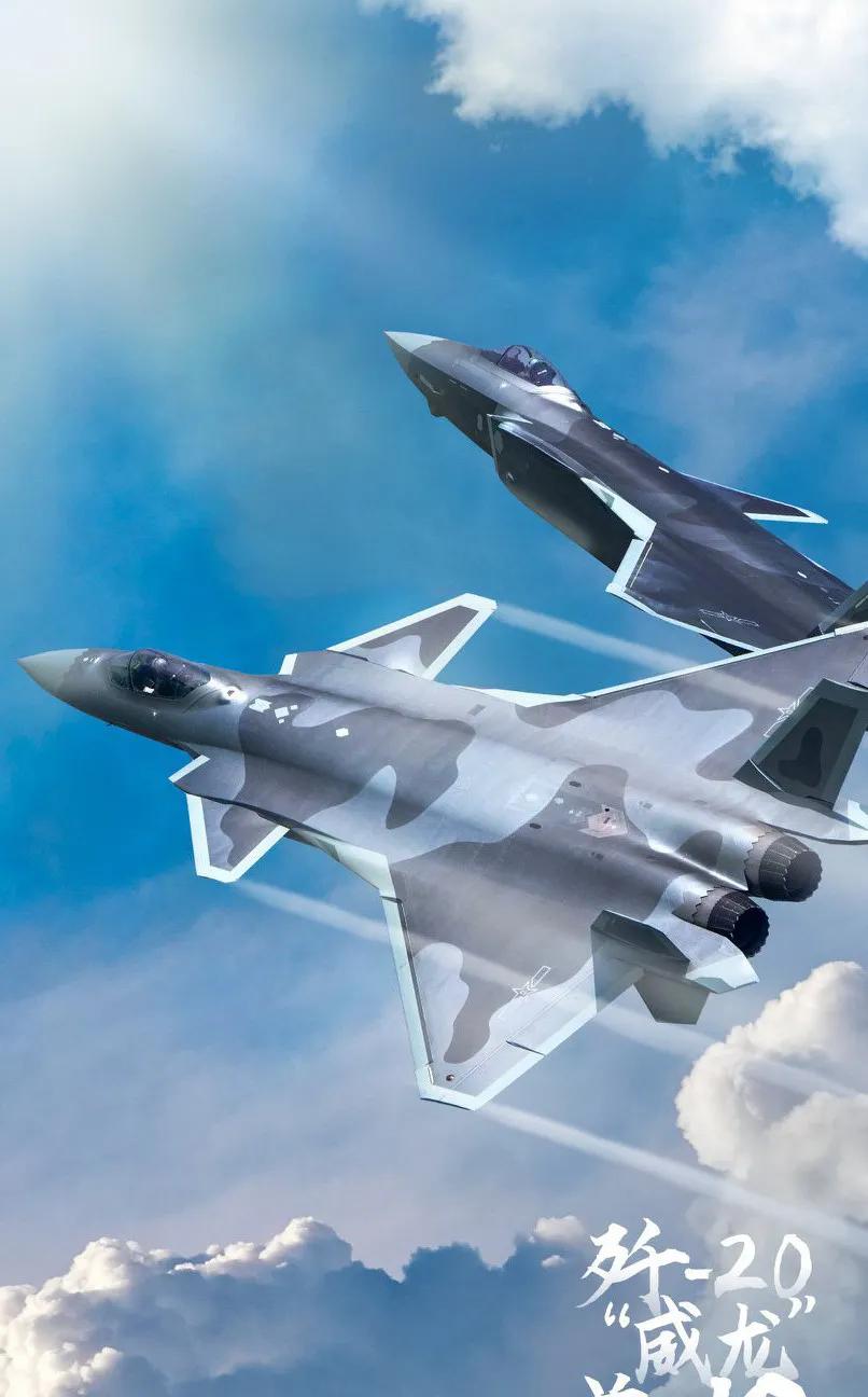 歼-20亮相时
美国指责抄袭F-22/F-35
如今，六代战机试飞美国哑口无言