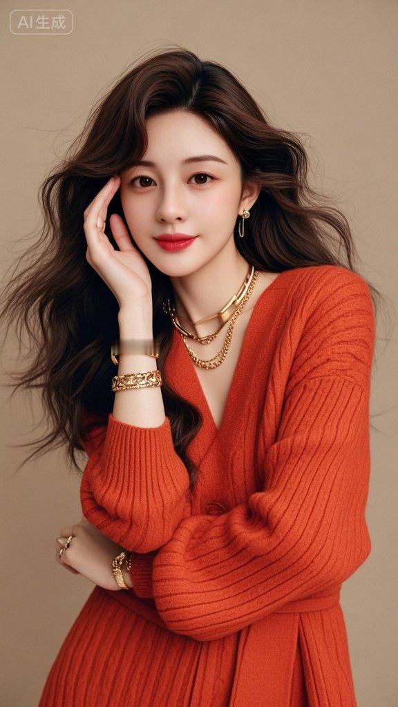 美出高级感 每日分享 红色