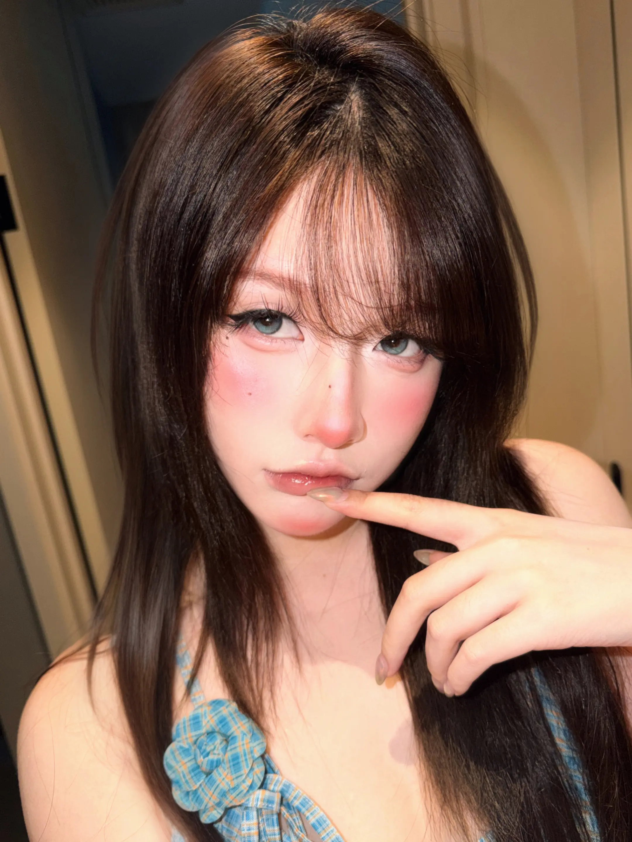 小猫妆永远的神。 at me