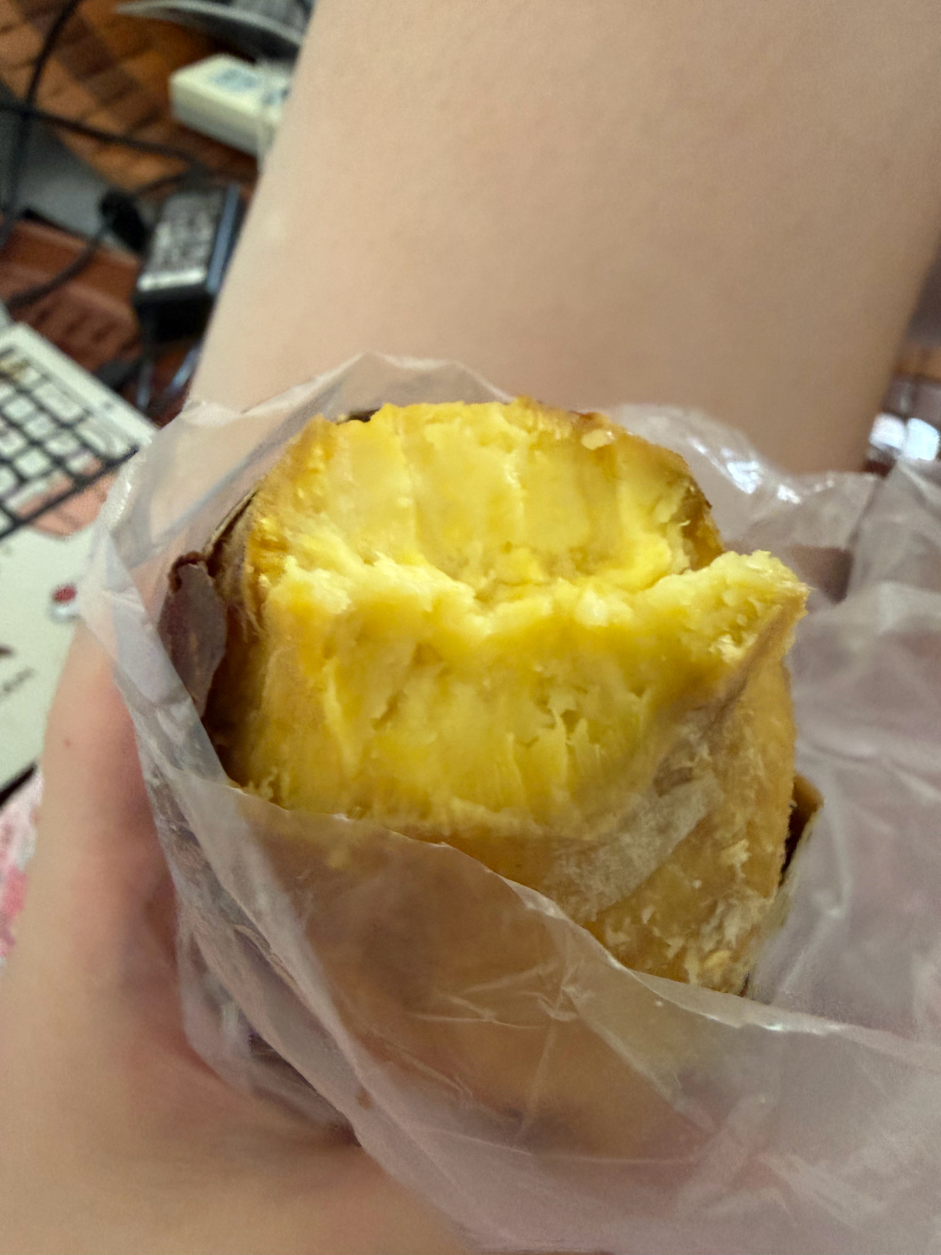 我好喜欢吃烤红薯 