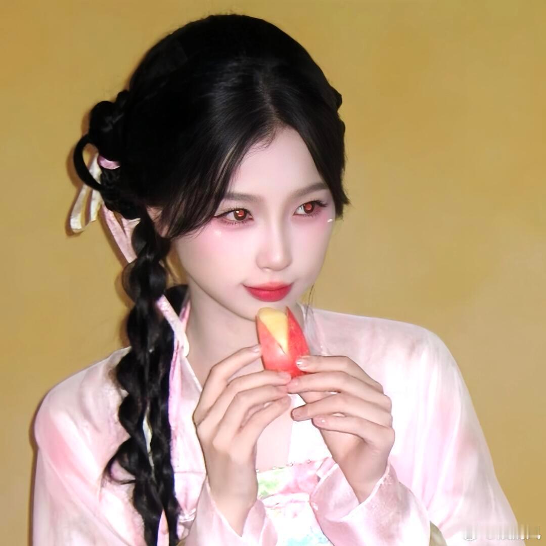 永夜星河[超话]   小兔子苹果的凌妙妙头像！太可爱啦，好适合圣诞节！苹果苹果平