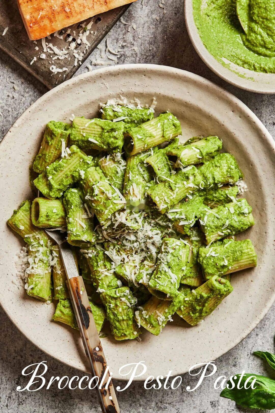 西兰花青酱意面 ｜ Broccoli Pesto 🥦