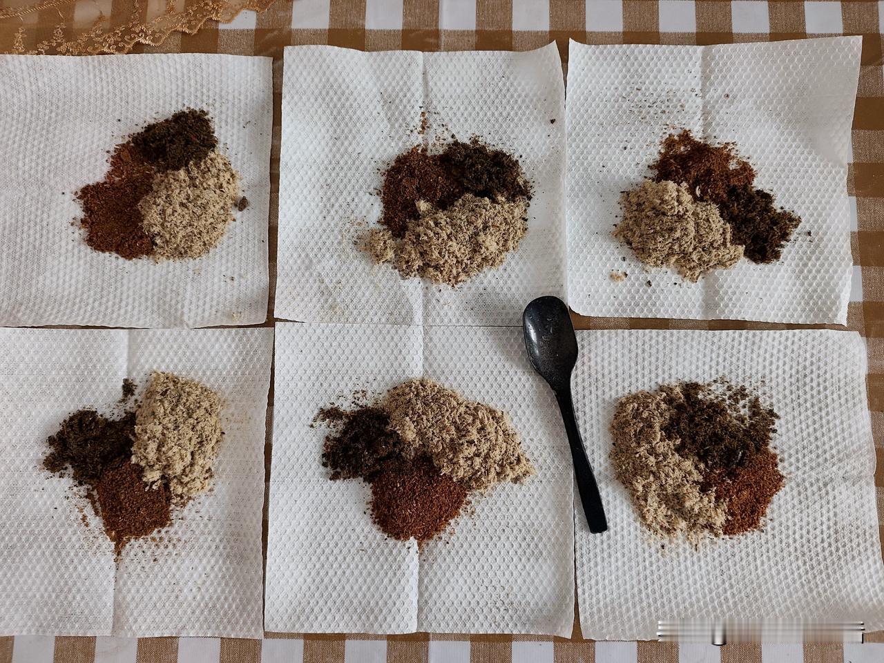 今日，我这个家庭司药又上线
研制3种药粉，10天的量

大家能猜出来，这三种颜色