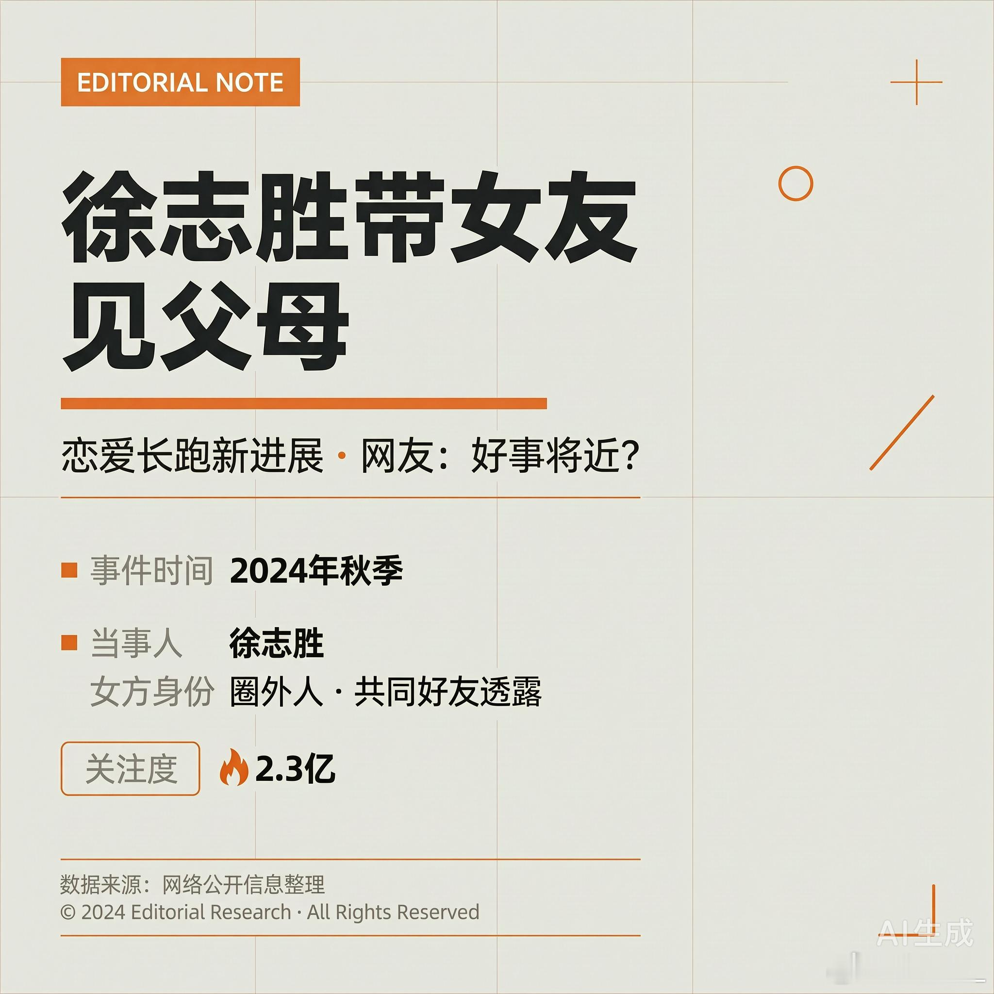 徐志胜带女友见家长，聚餐互动狂撒糖！揽肩摸脸的小细节，把恋爱的甜蜜值拉满，是双向