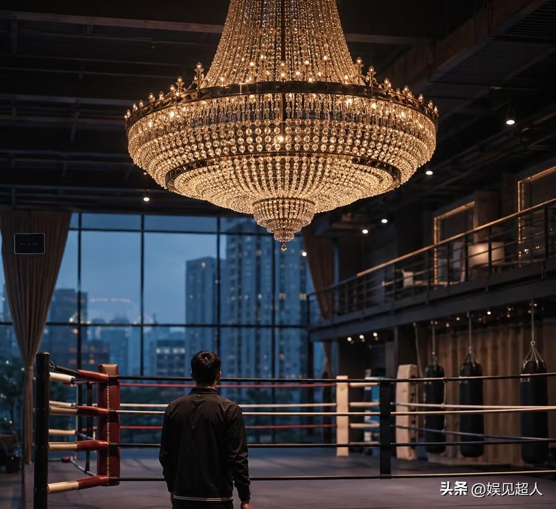 刷到一条新闻，我算账的小本本都掏出来了。

邹市明那盏号称300万的水晶吊灯，广