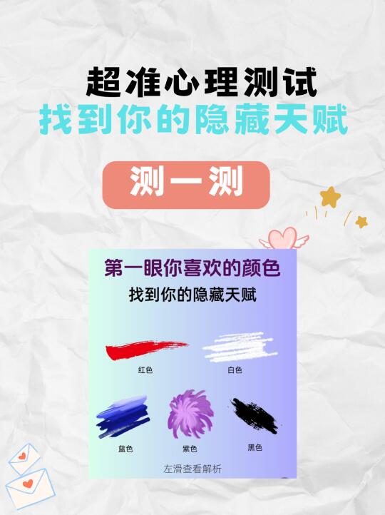 测一测：找到你的隐藏天赋