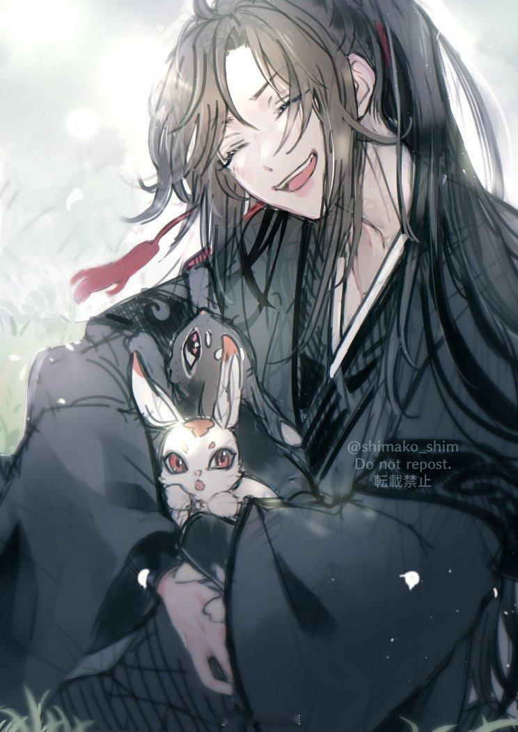 #魔道祖师# “蓝湛蓝湛，你看～”cr:shimako_shim ​​​