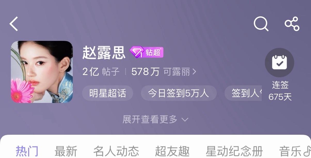 帖子两亿了！赵露思 ​​​