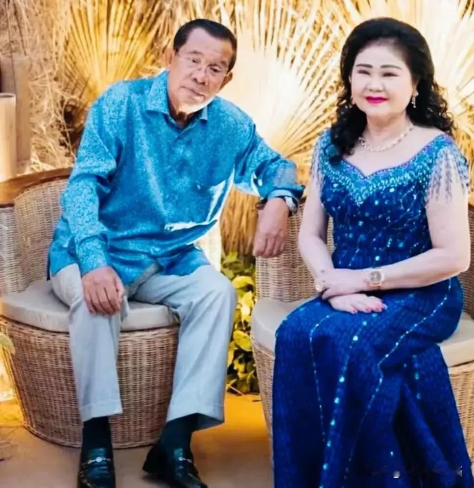 很多年前，被洪森亲王打败的反对派领袖桑兰西在法国胡说八道，桑兰西说洪森太太是越南