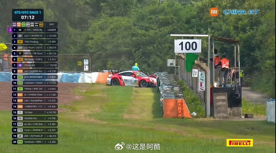 闫闯退赛没想到…闫闯在比赛的时候居然撞车了，然后就直接退赛了