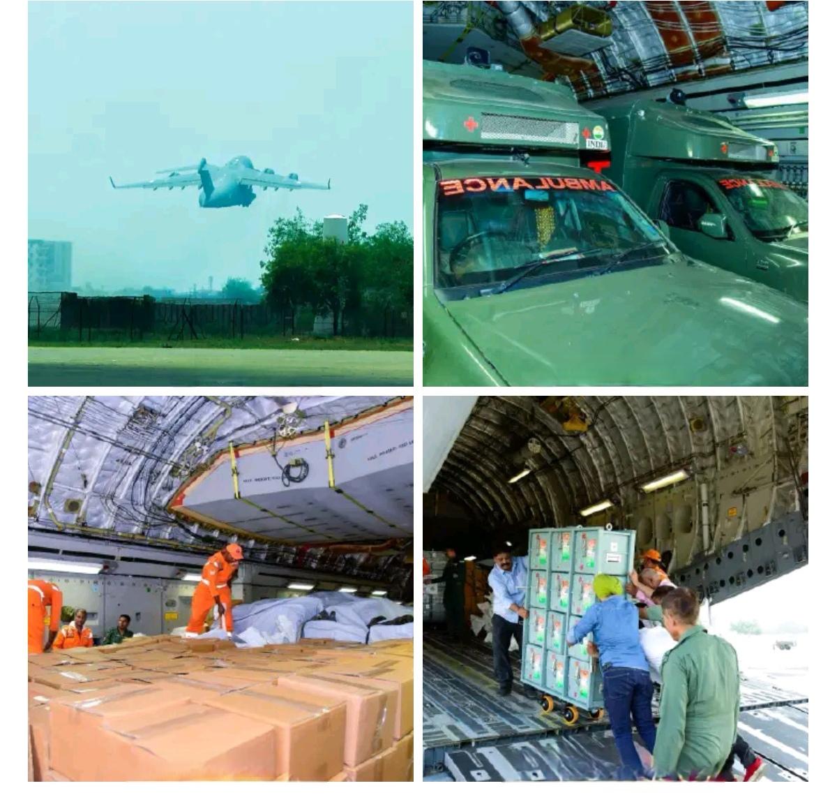 印度已派遣其空军两架C-17运输机前往委内瑞拉，运送紧急救灾物资，包括一所印度陆