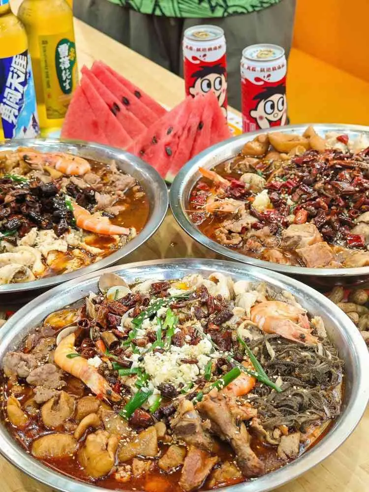 陈子川三鲜水煮鱼。