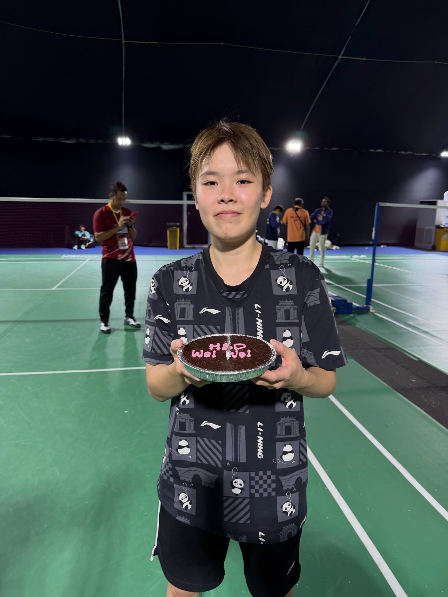 今天是吴堇溦26岁生日2026年泰国羽毛球大师赛