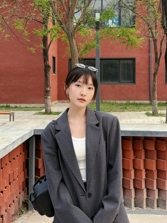 Office lady💼春天的第一件西装！