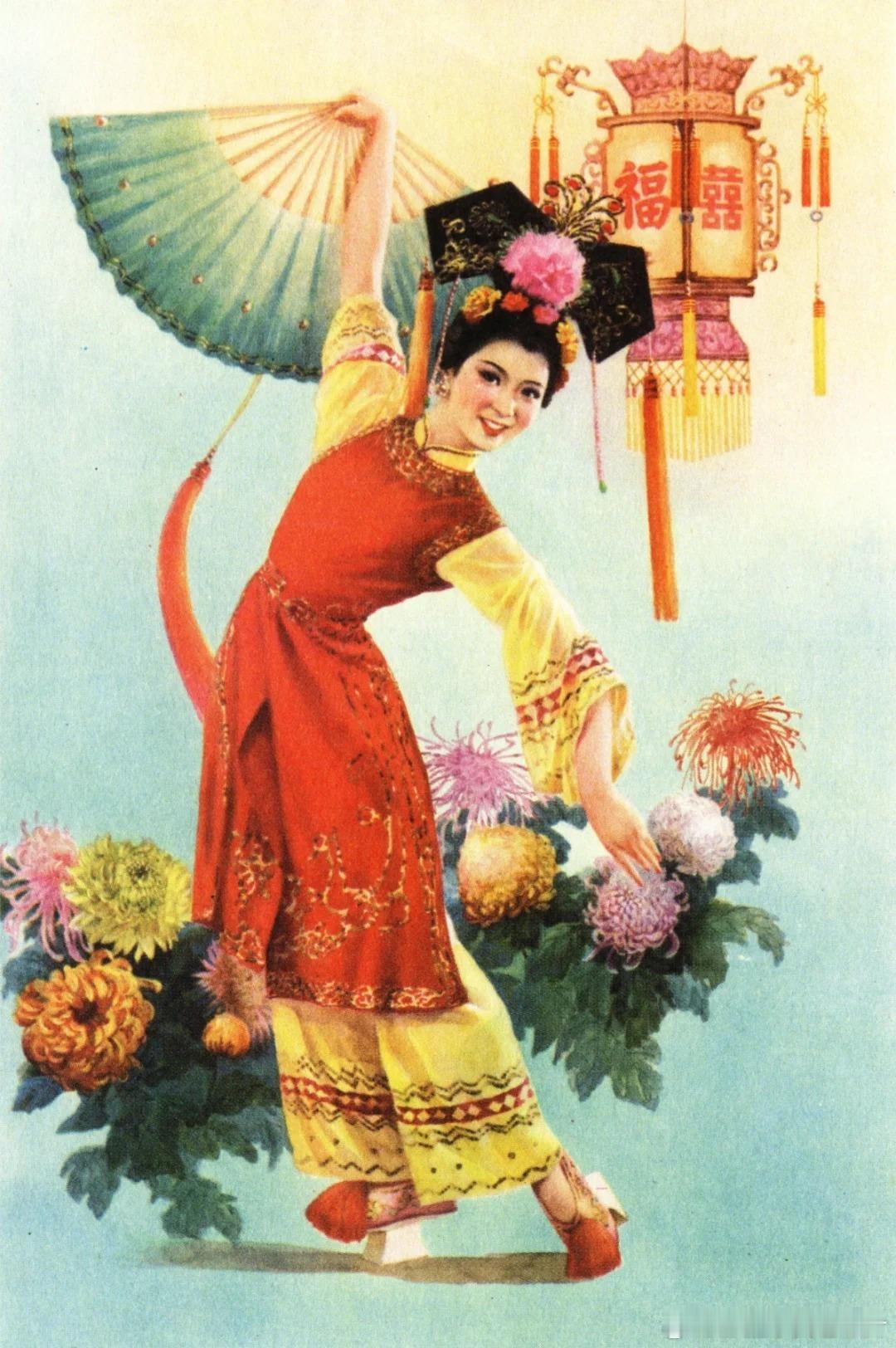 上世纪的年画海报 