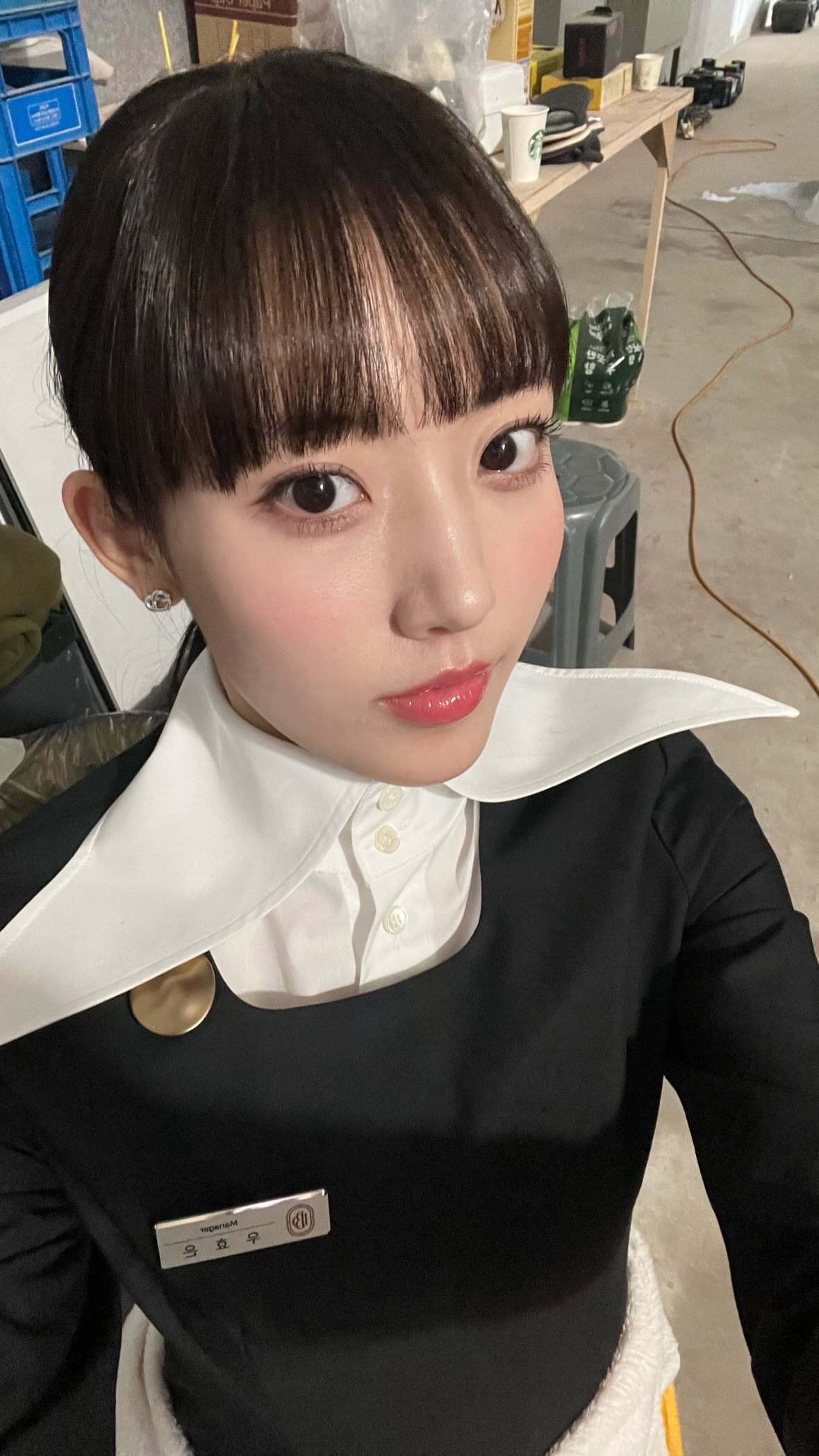 韩剧莎拉的真伪人生 郑多彬最美柜姐👜💼👛👠👗 