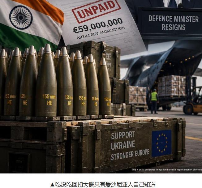 又在印度交了智商税？7000万欧元在印度买炮弹被坑惨！乌克兰爱沙尼亚防长先辞职了