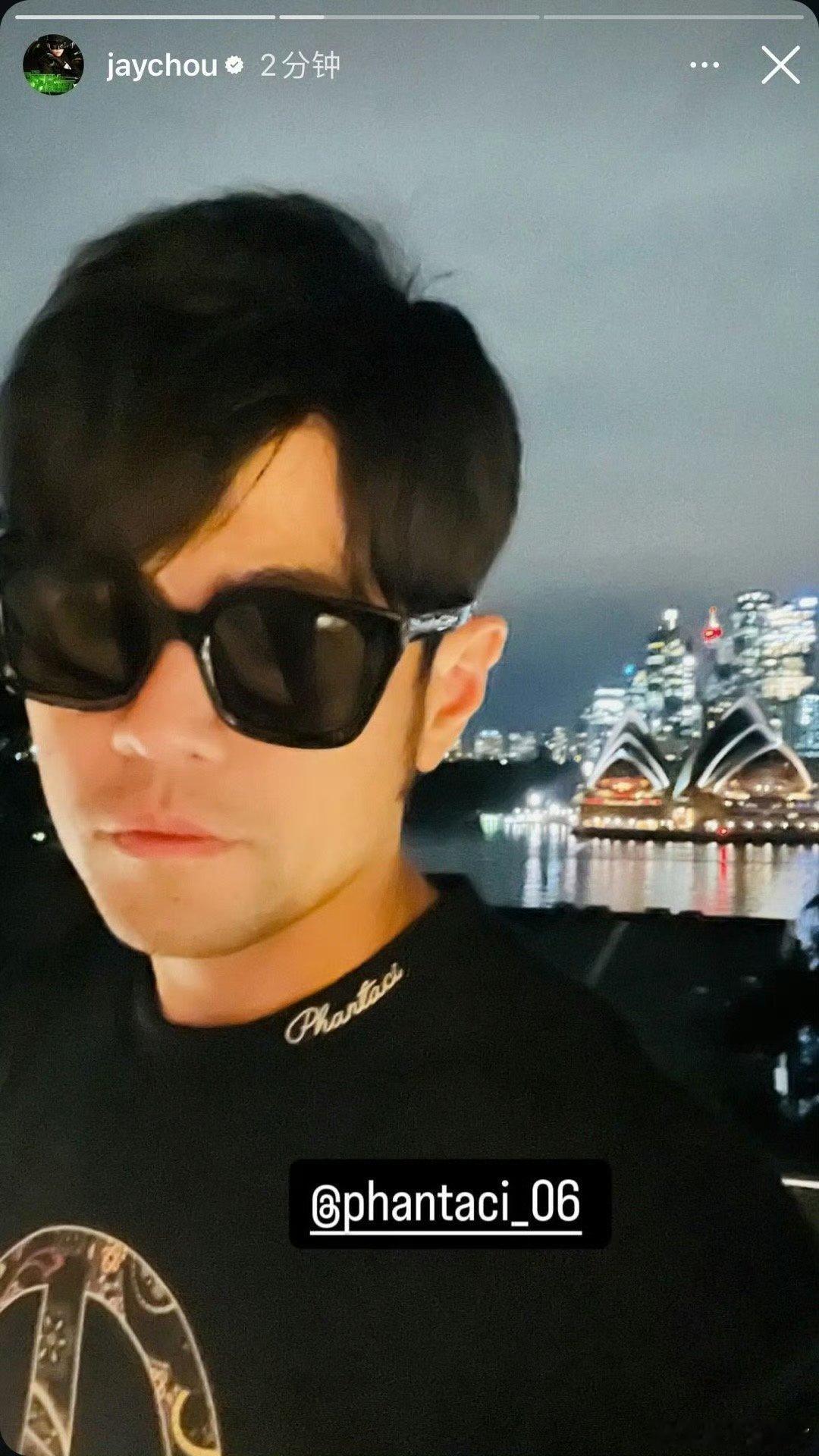 #周杰伦更新社交动态#周杰伦又更新社交动态啦，下一个旅程和好友去悉尼度假，还看到
