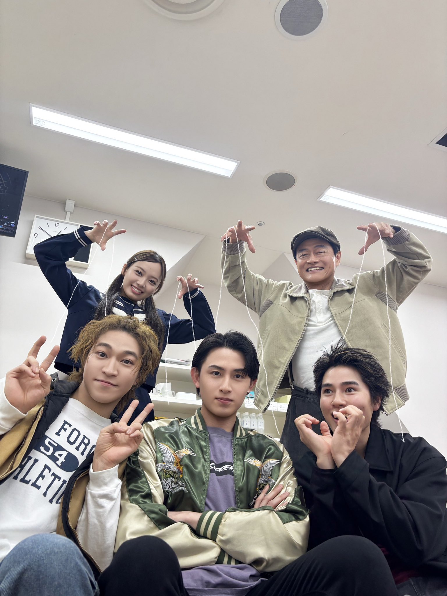 土屋神葉（ナミヤ雑貨店の奇蹟東京公演の千秋楽が無事終わりました！写真は、空の上か
