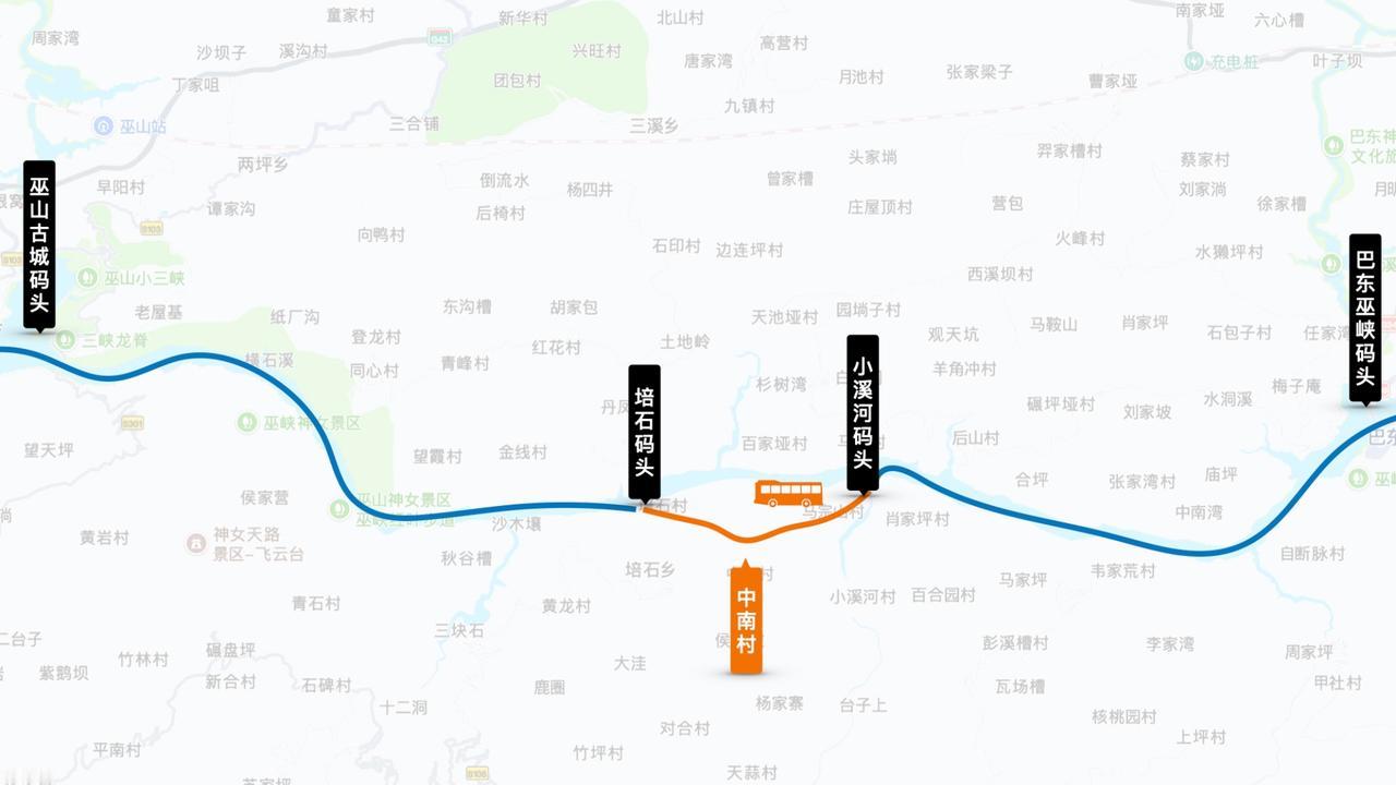 D0：坐公交船，游三峡。省钱好玩，我要种草！
这条路线，中间嵌入了最地道、最经济