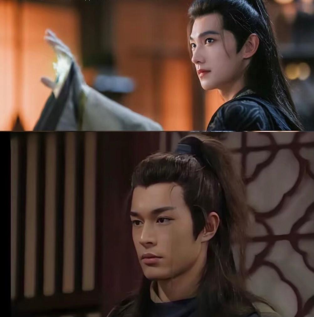 虽然杨洋也很帅，
但跟以前武侠剧里的男主还是不一样，
没有那么男子汉气概。
说大