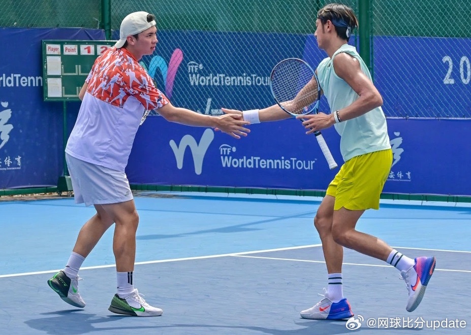 🇨🇳马鞍山M15男双半决赛🇨🇳唐盛/🇨🇳孙浅6-4/6-4 🇨🇳