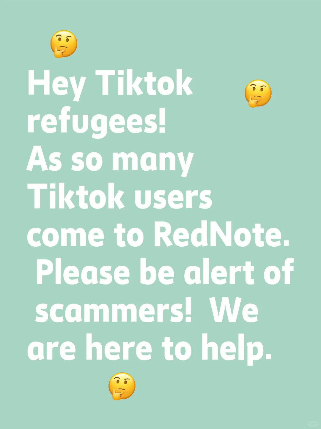 Be alert of scammers 警惕骗子