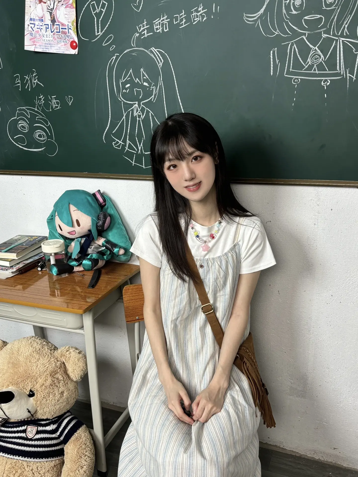 当一个jk妹不穿jk的时候，在穿什么小裙子