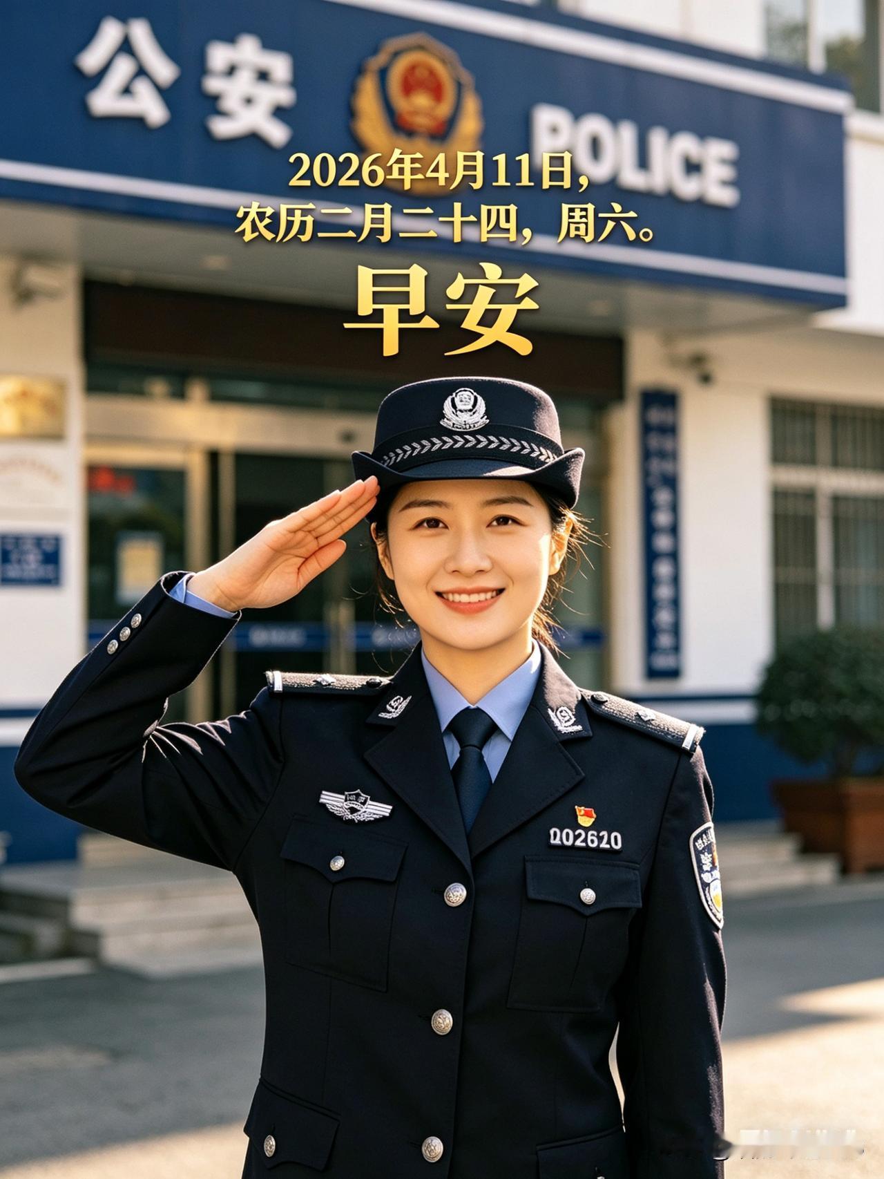 警察这份职业日常极为忙碌，在维护社会秩序、保障人民安全上付出诸多。
看到他们送上
