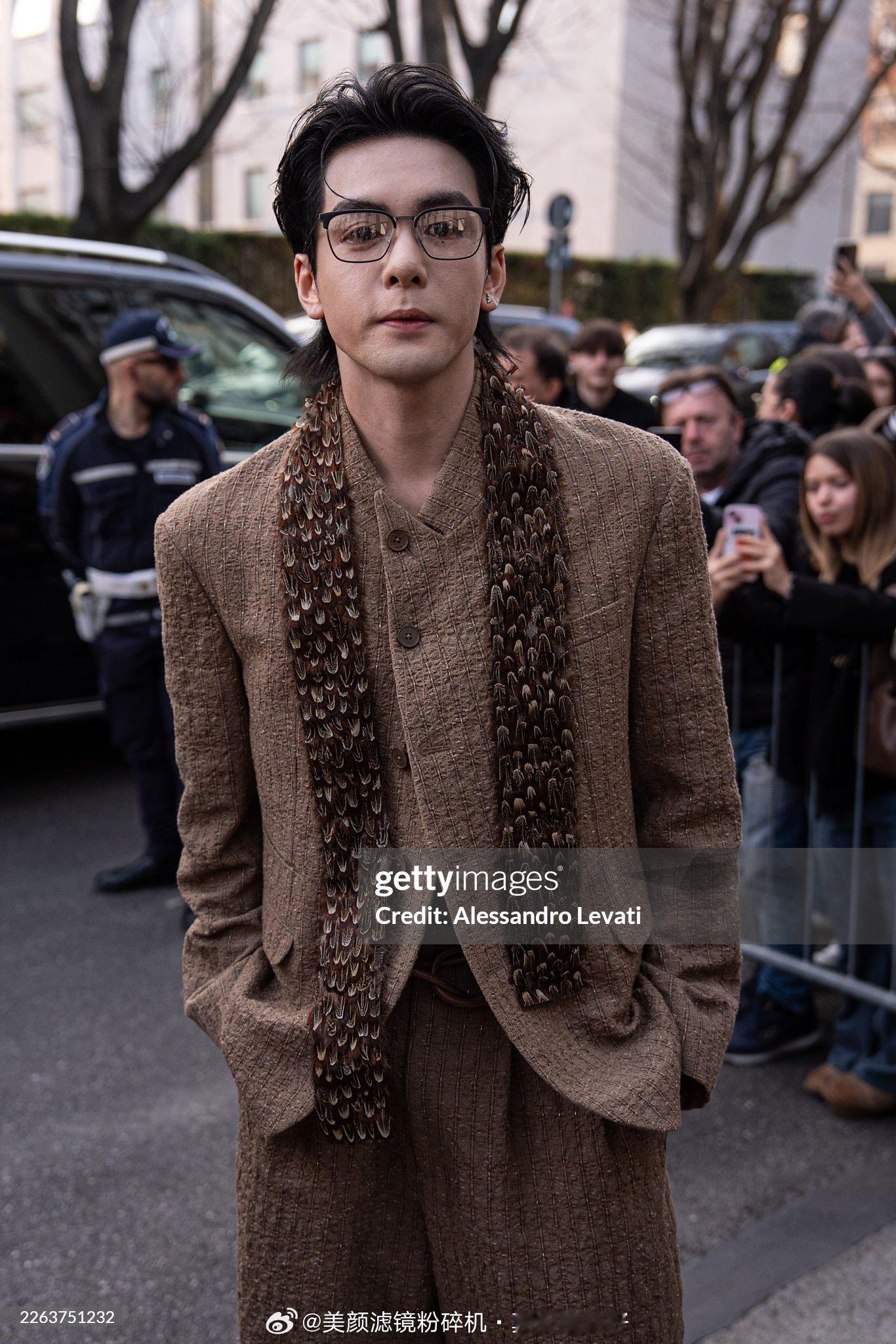 曾舜晞米兰时装周新闻图 