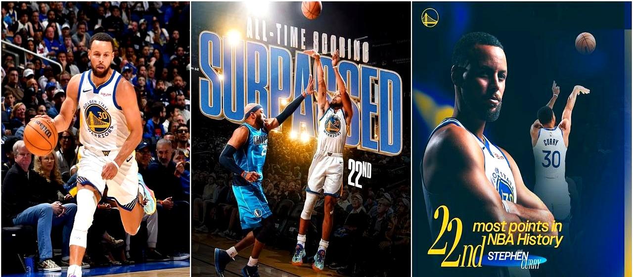 库里常规赛得分已破26000，现役排第五。现役前五里，詹姆斯和杜兰特早过3万，哈