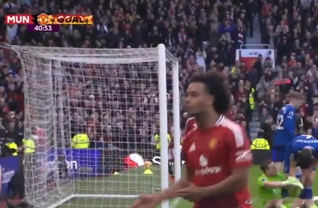 阿玛德迪亚洛前场抢断，齐尔克泽破门！曼联2-0埃弗顿 ManUtdspot[超话