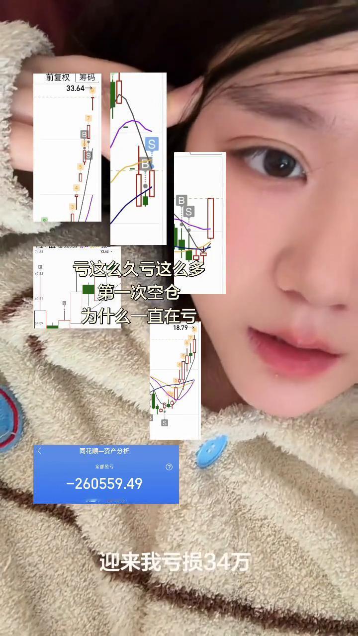 亏这么久亏这么多，第一次空仓为什么一直在亏？
这是我这一段的交割单，全部都在卖飞