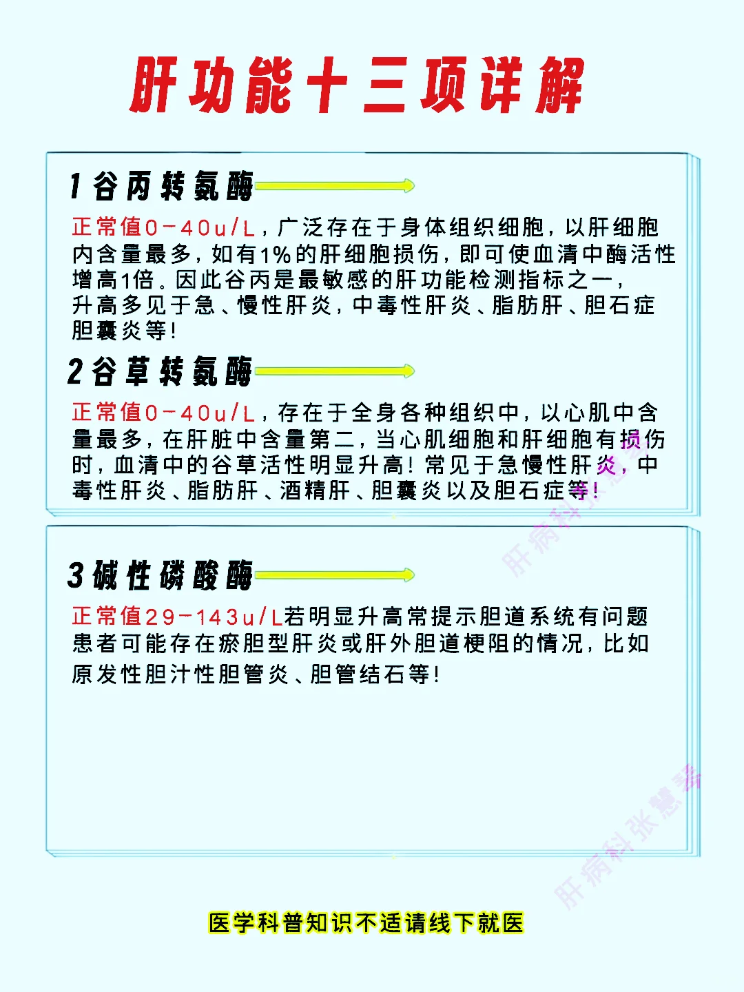 最新肝功能十三项最全解读！