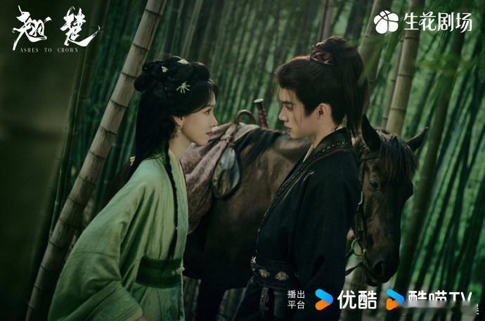 陈都灵周翊然翘楚对视海报世间纷争皆为名利纠葛，唯有守住初心方能在纷乱朝局之中站稳