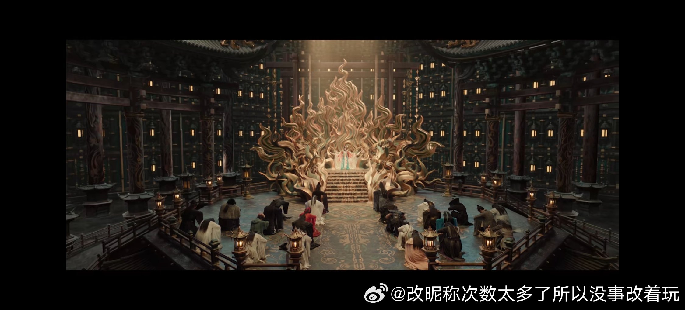 居然有吹特效置景的我想笑好丑的廉价塑料感大椅子.2.3这个演绎莫名好笑 