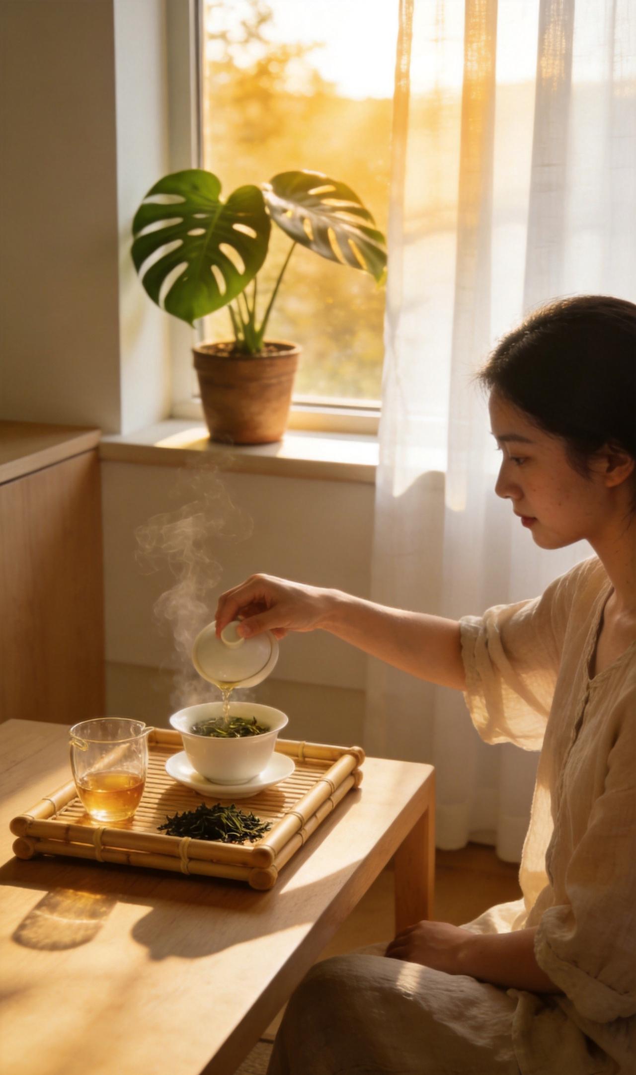 夏天喝茶，喝的是一种自在
从晨光里第一泡的醒神，到深夜收心的一盏定魂；从办公桌上
