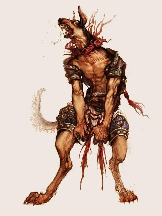 村里有条恶犬，前些年疯病发作祸殃村民。
终于有一天大家合起伙来把它打了个半死，领