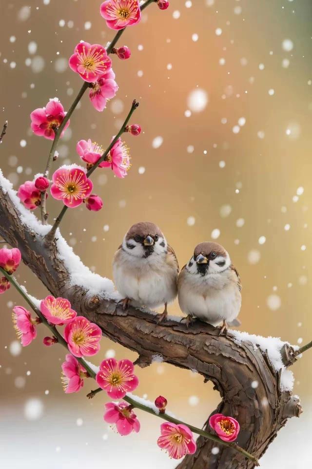 上联：傍晚听鼓音
下联：清晨闻鸡鸣